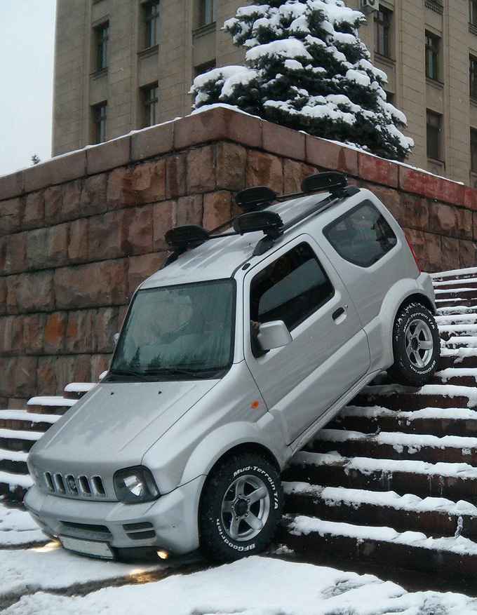 suzuki jimny тюнинг для бездорожья