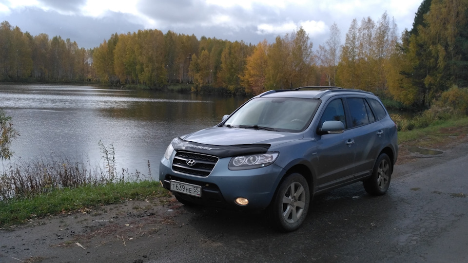 Hyundai Santa Fe "СЕРО-СИНИЙ SANTAFE"