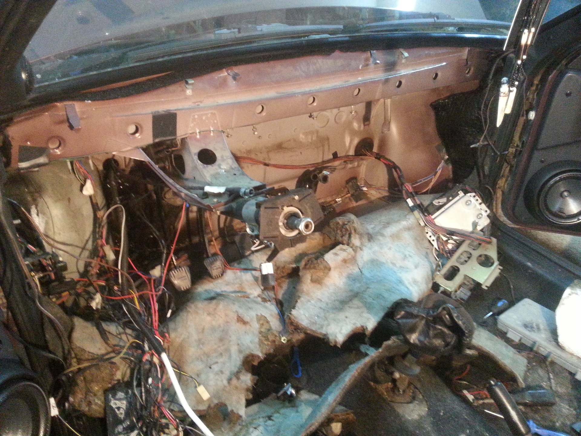 Установка Европанели. — Lada 21099, 1,5 л, 2003 года | тюнинг | DRIVE2