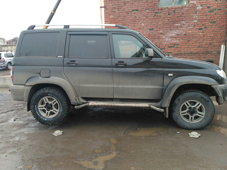 Для сравнения лето\зима — УАЗ Patriot