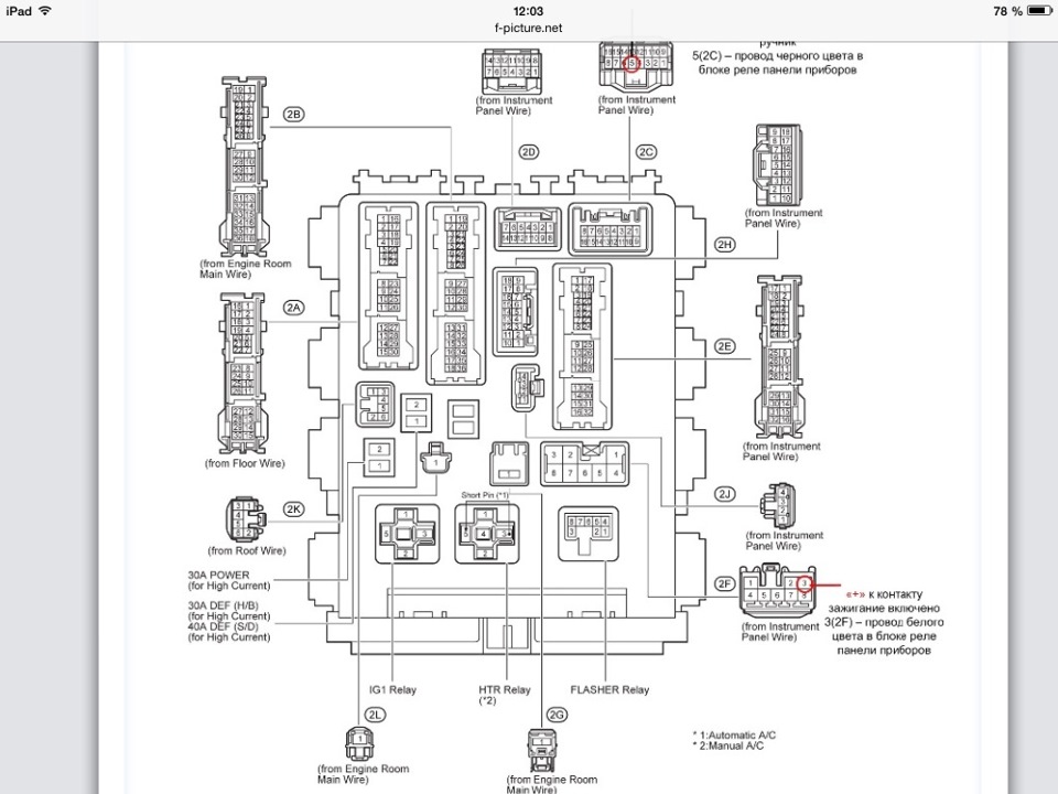 Подключение концевика багажника — Сообщество «Toyota Club» на DRIVE2
