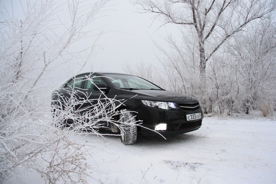 Kia Cerato зима