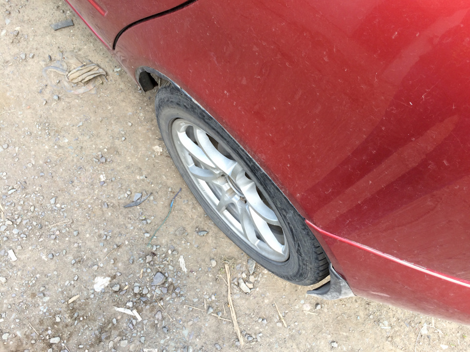 Задний отрицательный развал -1° — Lada Калина хэтчбек, 1,4 л, 2008 года ...