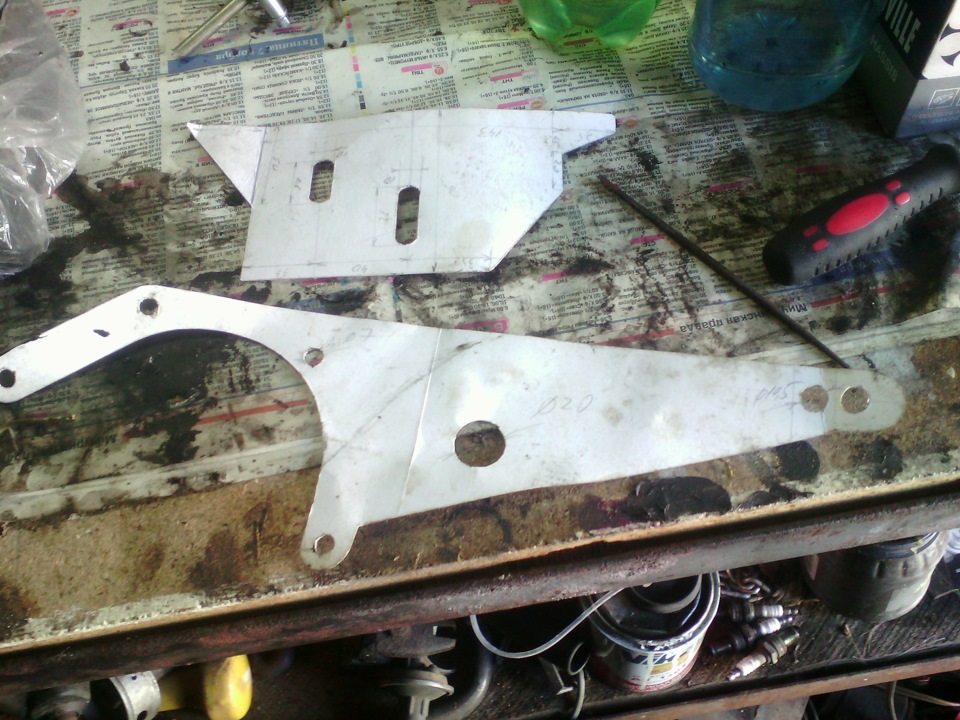 Перенос генератора наверх (часть 1) — Lada 4x4 3D, 1,7 л, 2002 года ...