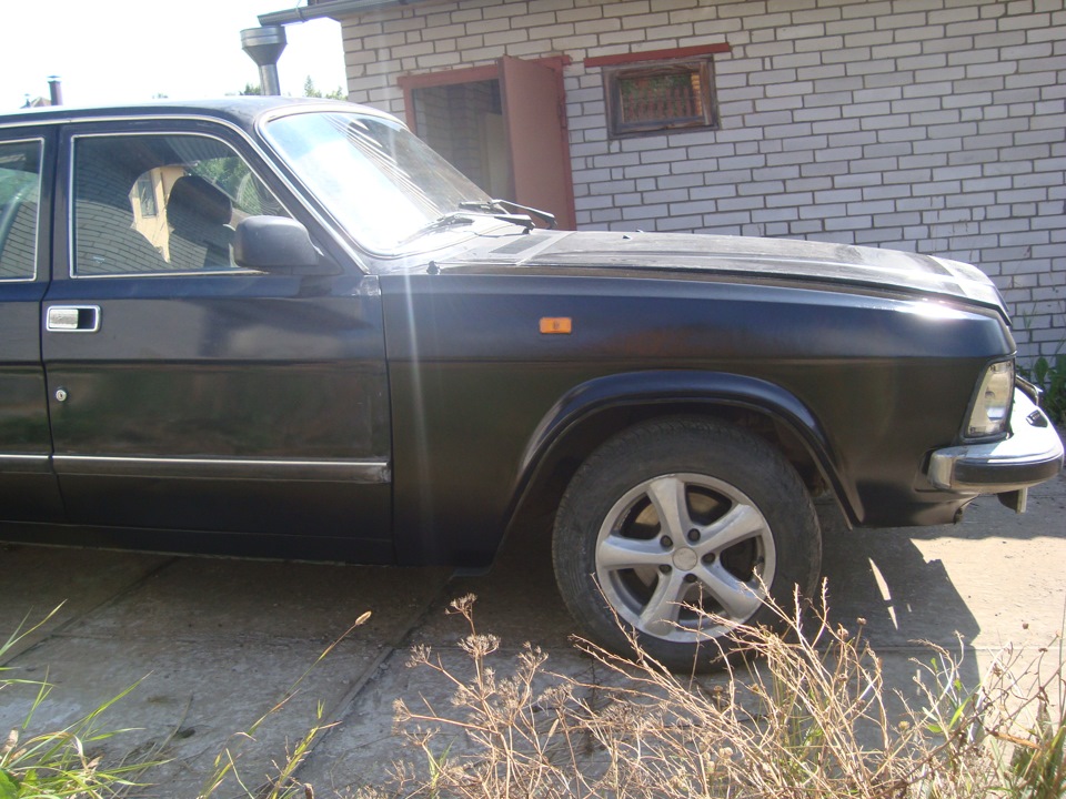 Кузов 2 — ржавчина — косметический ремонт (пороги, крылья) — ГАЗ 3102 ...