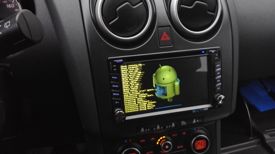 Обновление ПО Android на магнитолле — Nissan Qashqai (1G), 2 л, 2009 ...