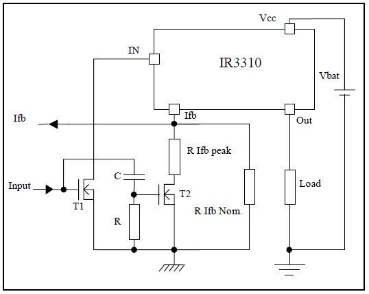 Ir3310 схема включения