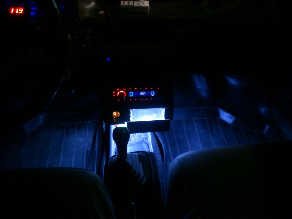 Подсветка пепельницы — Lada 21093