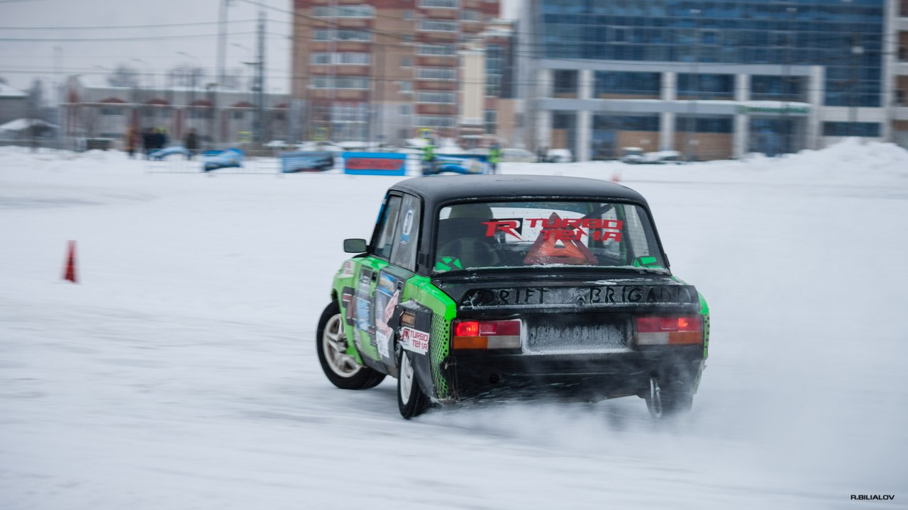 Готовый проект ваз для зимнего дрифта Выезд в Казань на зимний дрифт - Lada 21057, 1,5 л, 1995 года соревнования DRIVE