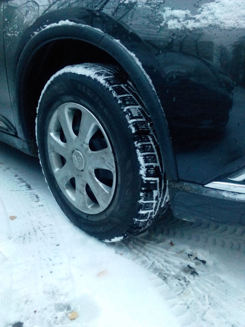 Зимние колеса — Mitsubishi Outlander (3G), 2 л, 2016 года | шины | DRIVE2