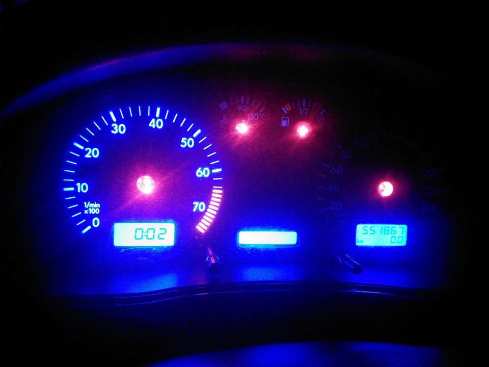 Перепайка диодов в приборке PASSAT B5 — Volkswagen Passat B5, 1,8 л ...