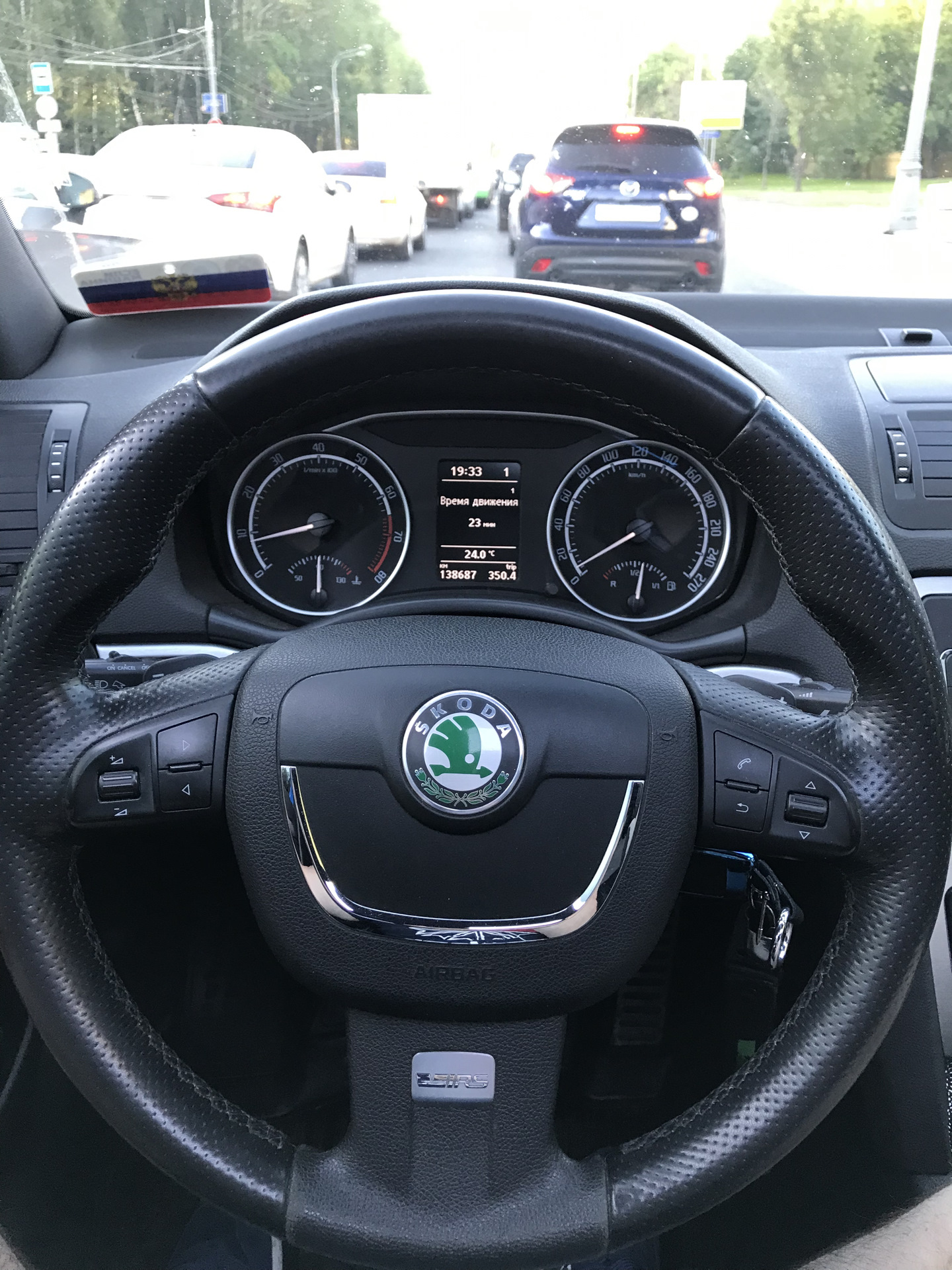 Руль skoda rs