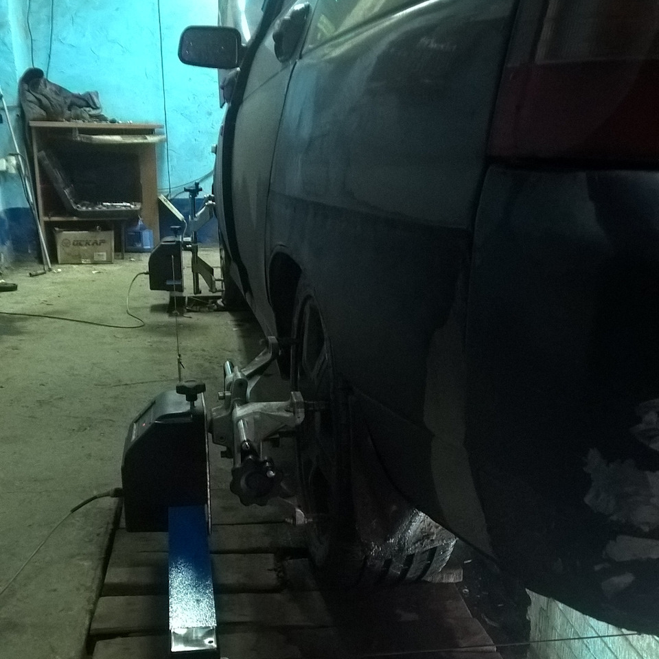 развал схождение — Lada 21100, 1,5 л, 1997 года | визит на сервис | DRIVE2