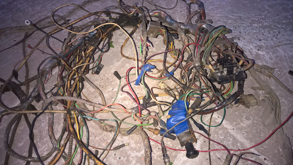 Замена проводки. Нужен совет! — УАЗ 3909, 2,5 л, 1994 года ...