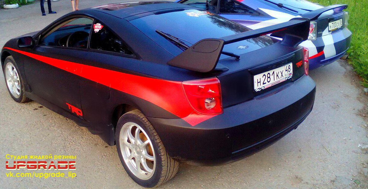 Toyota Celica черная матовая