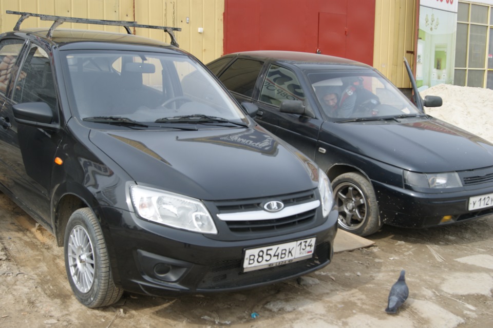 Уплотнители дверей, от калины. — Lada Гранта Лифтбек (1G), 1,6 л, 2014 ...