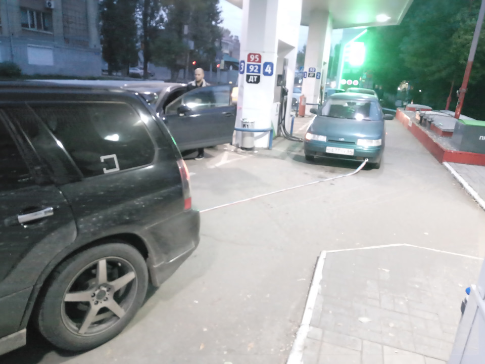 Кончился бензин — Subaru Forester (SG), 2 л, 2006 года | помощь на ...