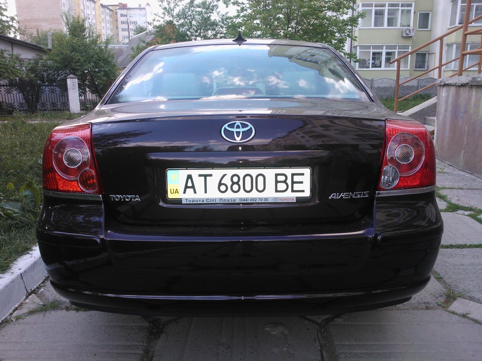 Акулий плавник на крышу — Toyota Avensis II, 1,8 л, 2008 года ...