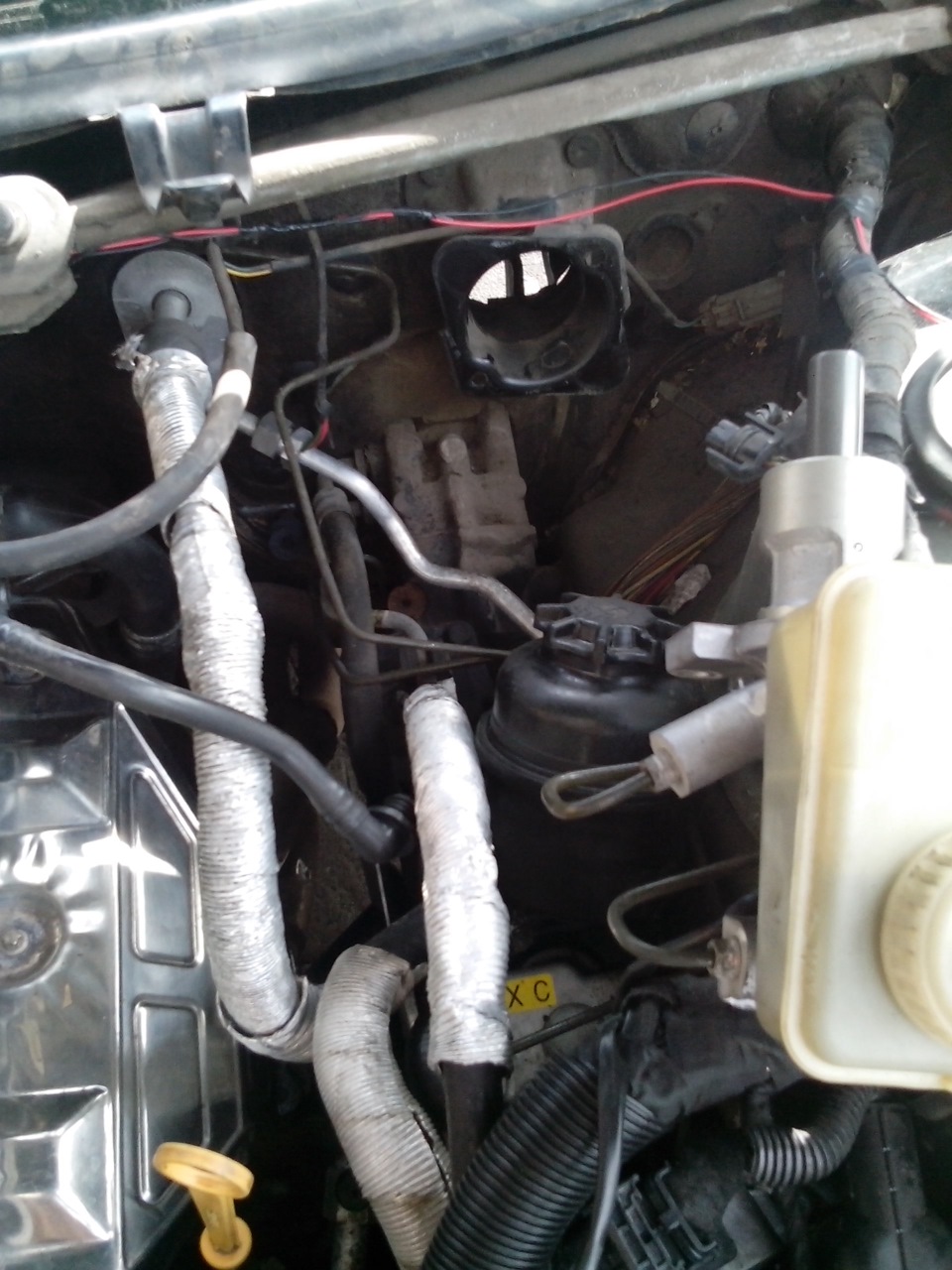 Замена вакуума — Opel Omega B, 2 л, 1995 года | своими руками | DRIVE2