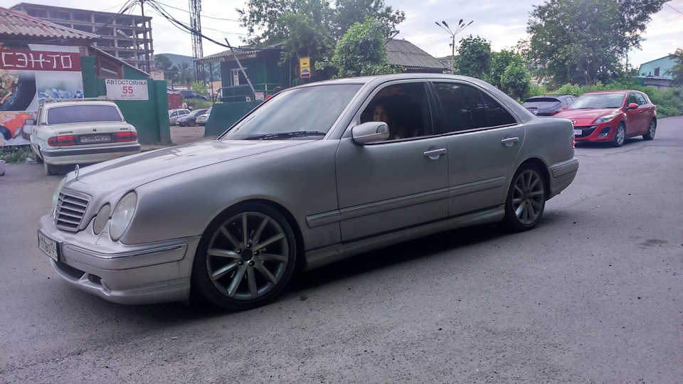 Диски Vw на w210 — Mercedes-Benz E-Class (W210), 3,2 л, 2000 года ...