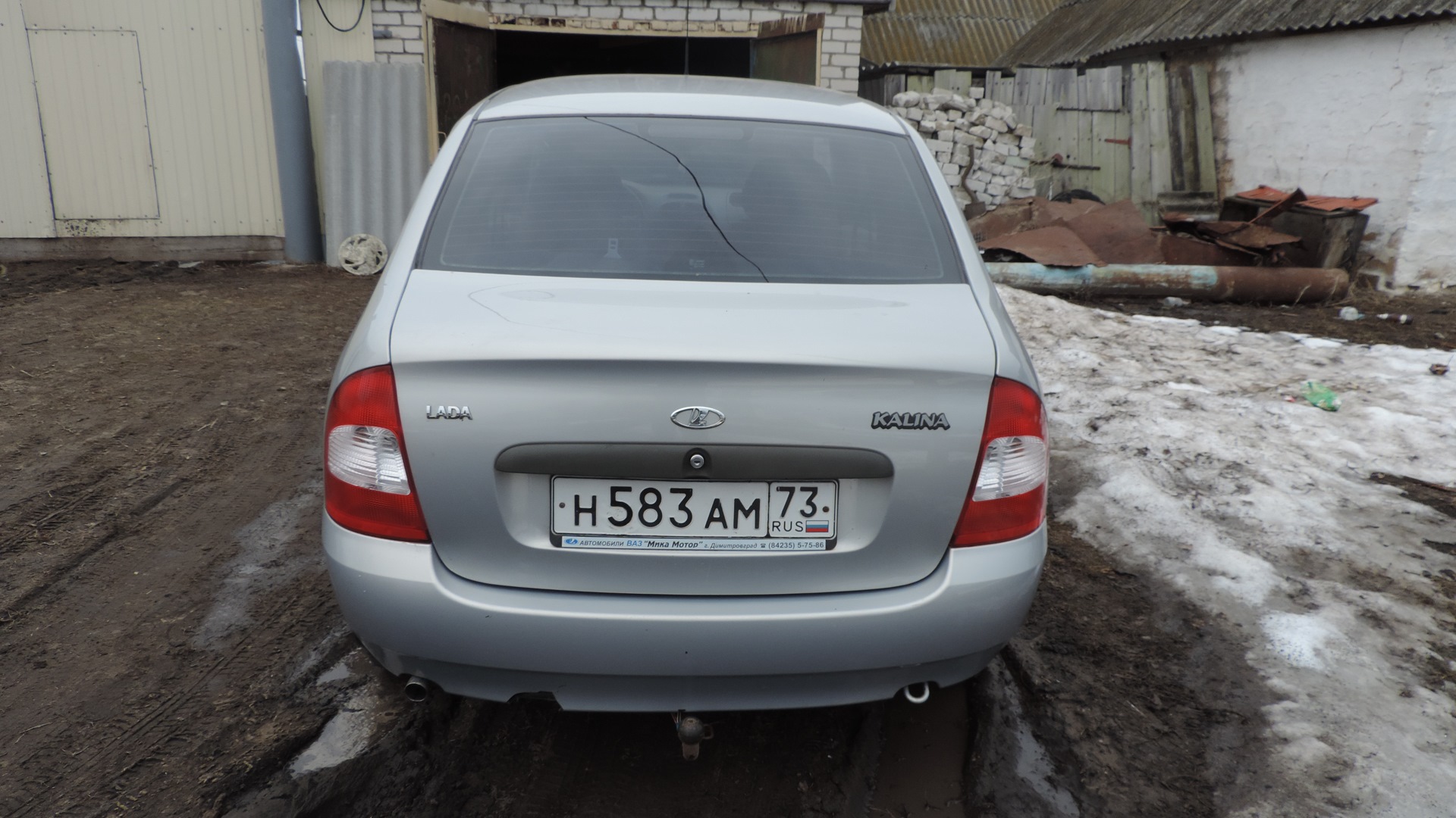 Lada Калина седан 1.6 бензиновый 2007 | Просто катался на ней на DRIVE2