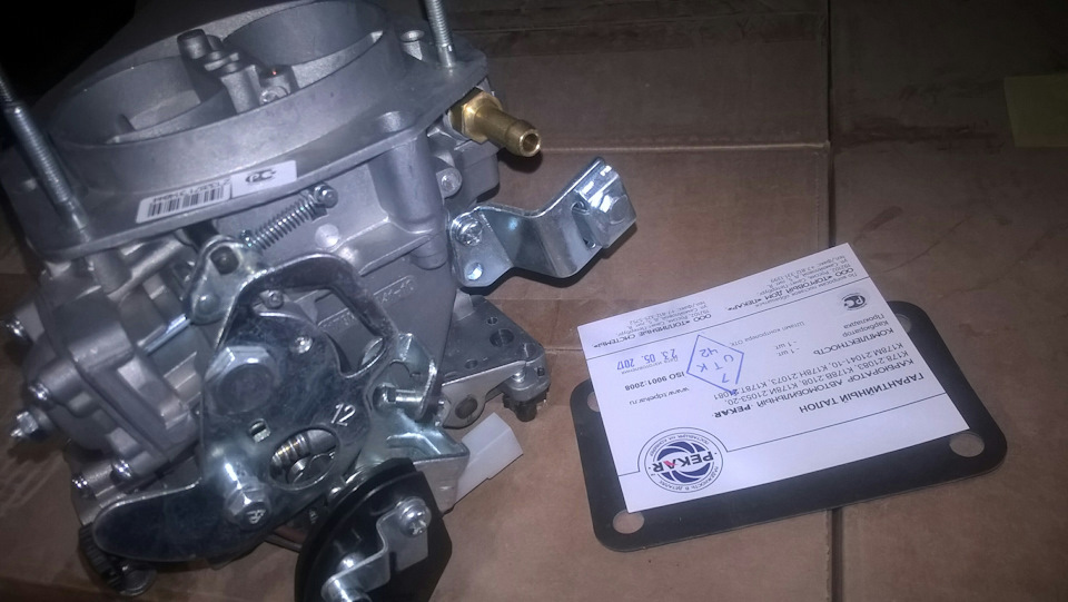 Карбюратор — Москвич 2141, 1,5 л, 1992 года | фотография | DRIVE2