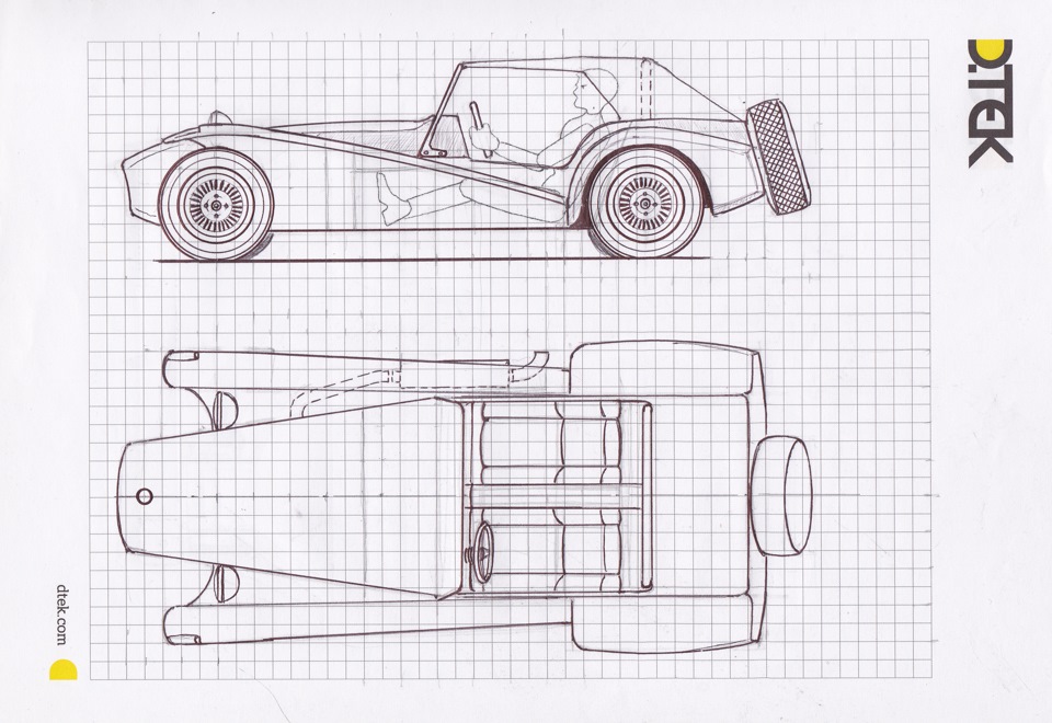 Lotus seven чертежи