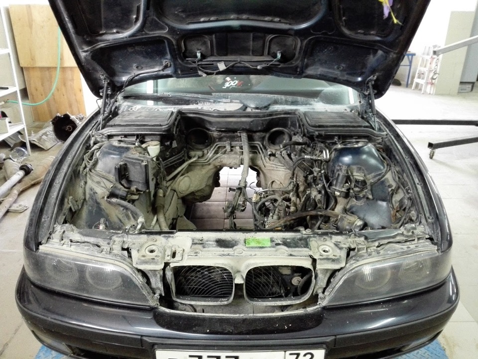 Bmw e39 свап на механику