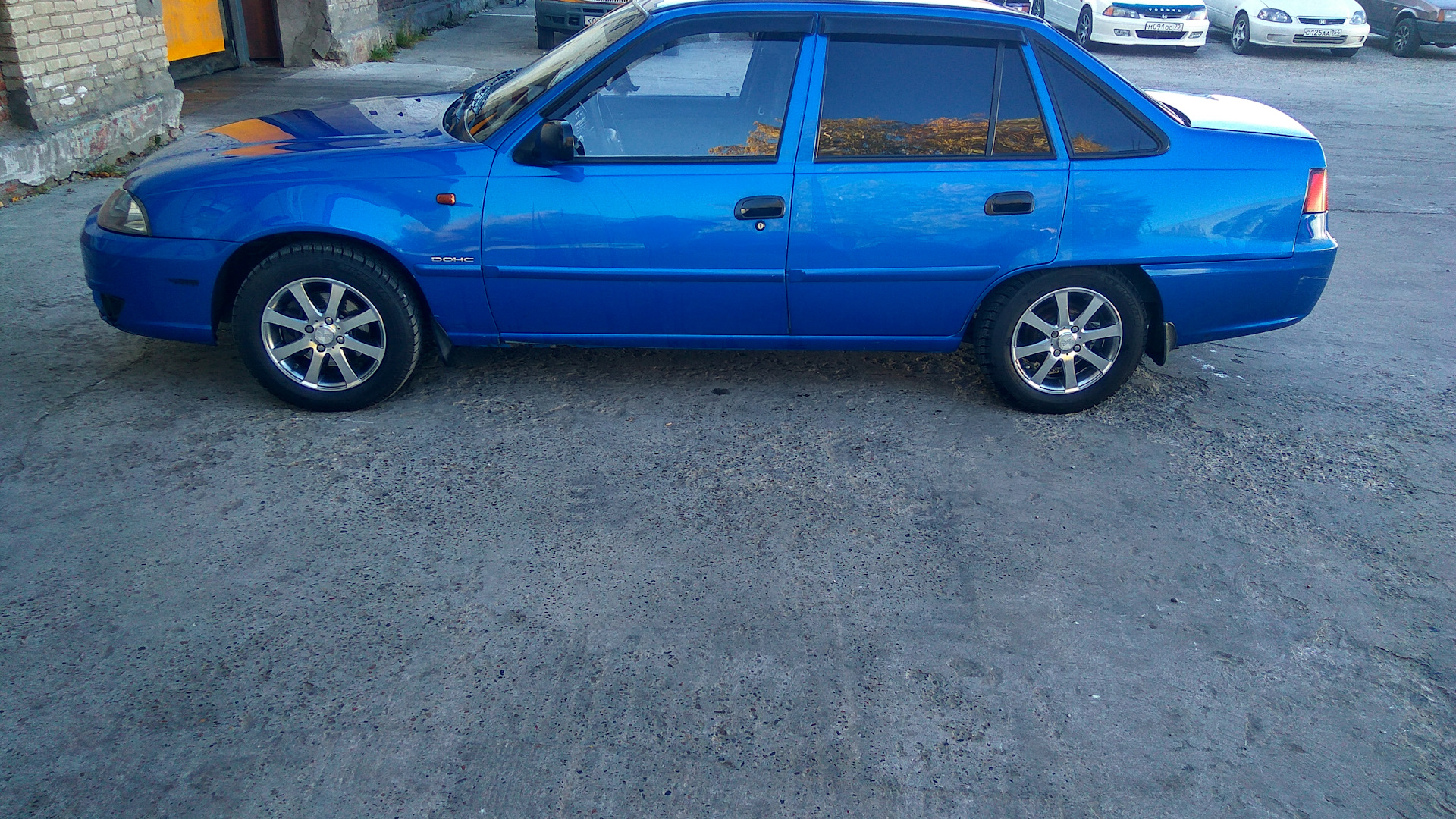 Daewoo Nexia (N150) 1.6 бензиновый 2012 | Синий Узбек на DRIVE2