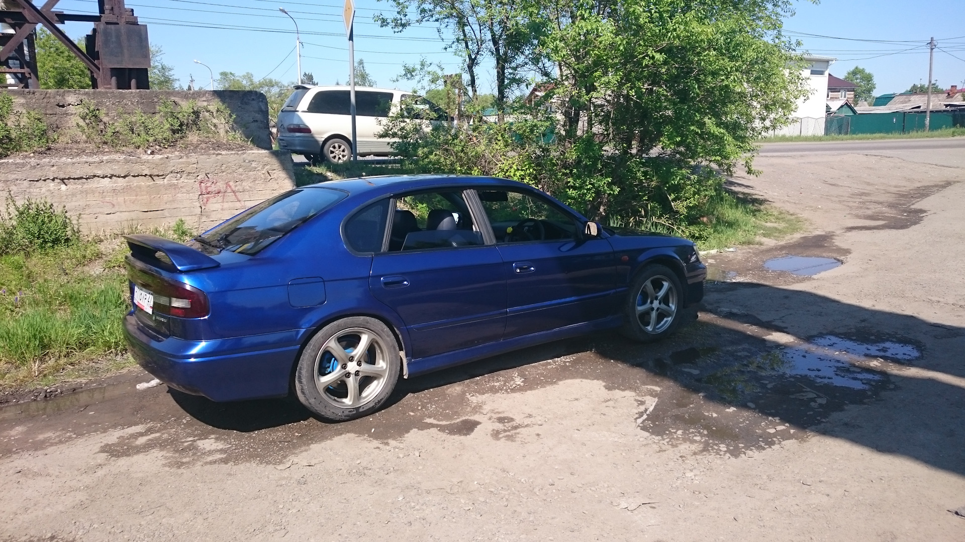 Subaru Legacy (BE/BH/BT) 2.5 бензиновый 1999 | Синий Буба на DRIVE2