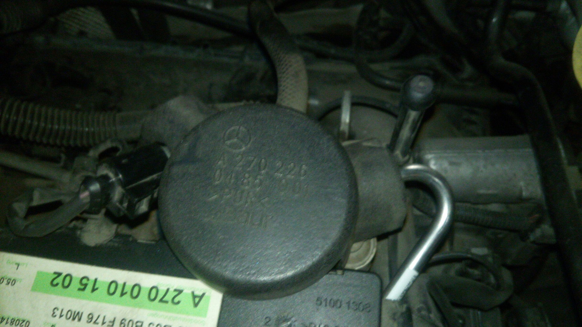 Запах бензина из-под капота. — Mercedes-Benz A-Class (W176), 1,6 л ...