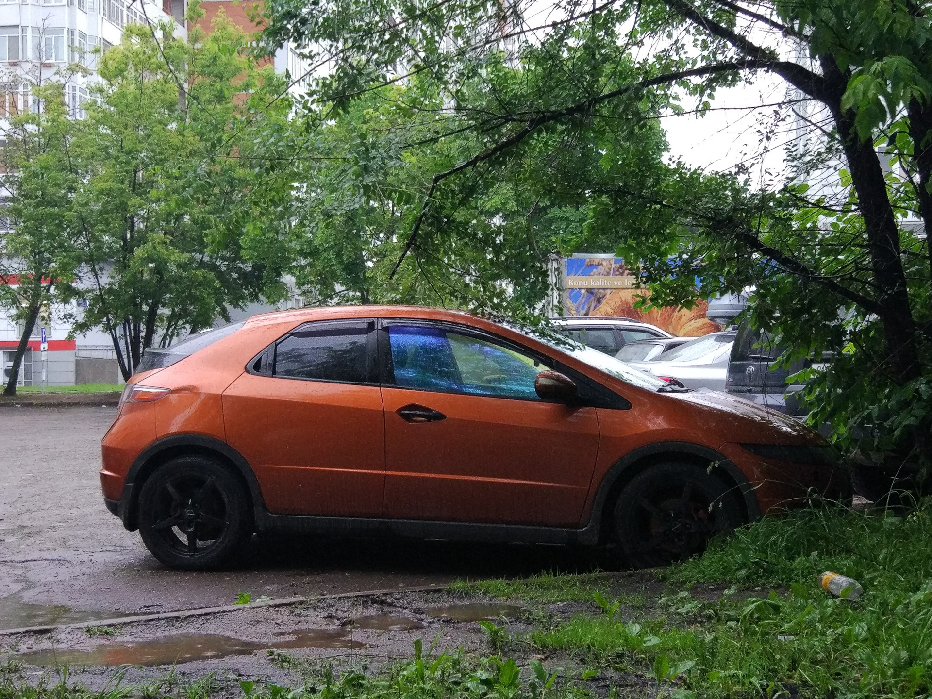 honda civic 7 hatchback замена пружин