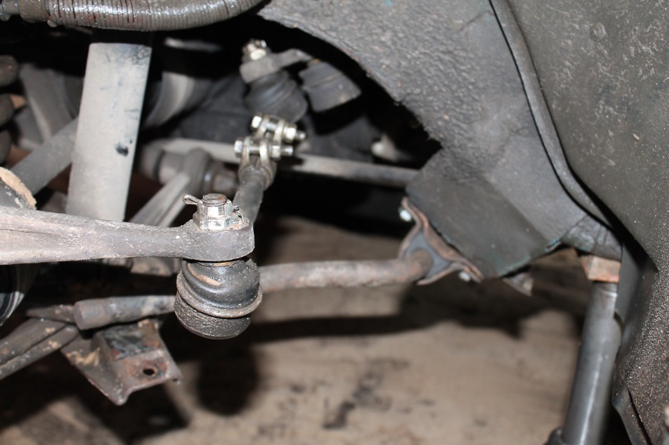 Замена резинок стабилизатора передней подвески — Lada 4x4 3D, 1,7 л ...