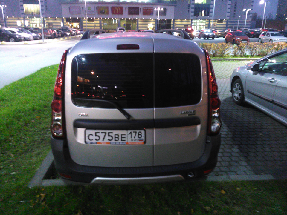 Photo from the logbook Lada Largus Cross