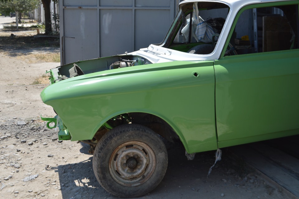 адин дверка резинки и там ещё чёт)) — ИЖ Москвич 412, 1,5 л, 1974 года ...