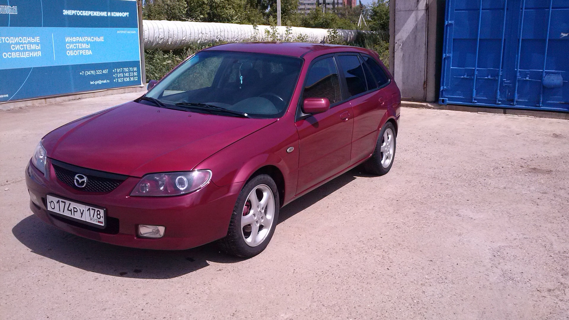 Mazda 323 VI 1.8 бензиновый 1999 | CHERESHNYA на DRIVE2