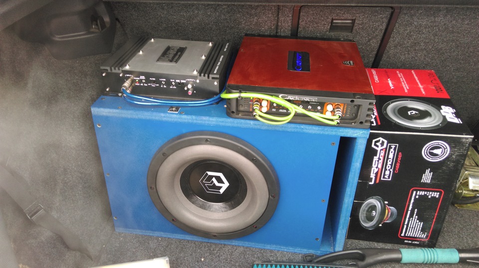 Продам саб с усилком — Volkswagen Golf Mk6 GTI, 2 л, 2011 года | другое ...