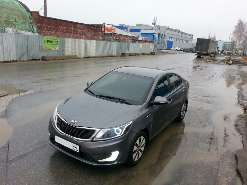 Kia Rio 4 катаная