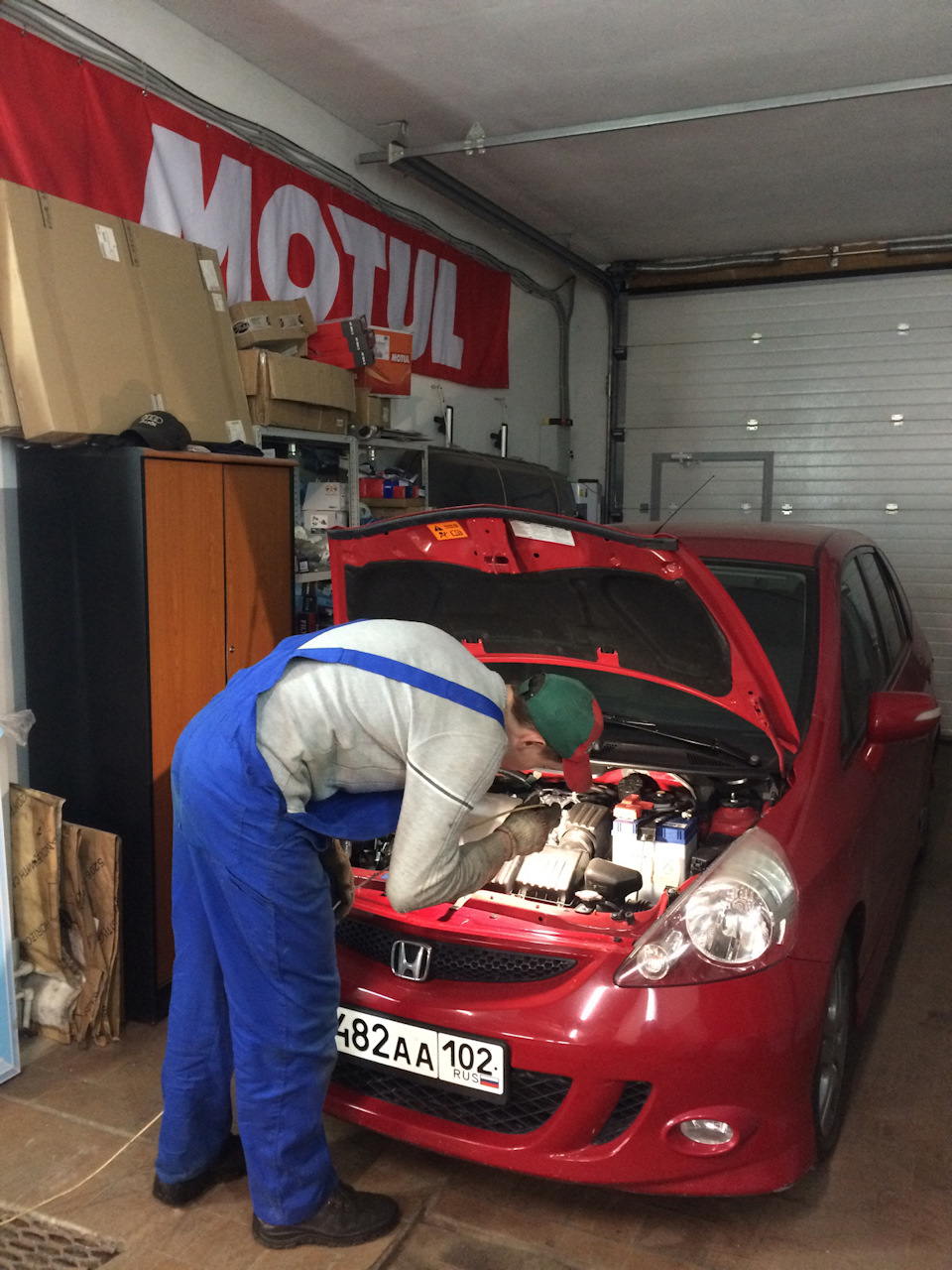 Замена масла в вариаторе — Honda Jazz (1G), 1,4 л, 2008 года | плановое ...