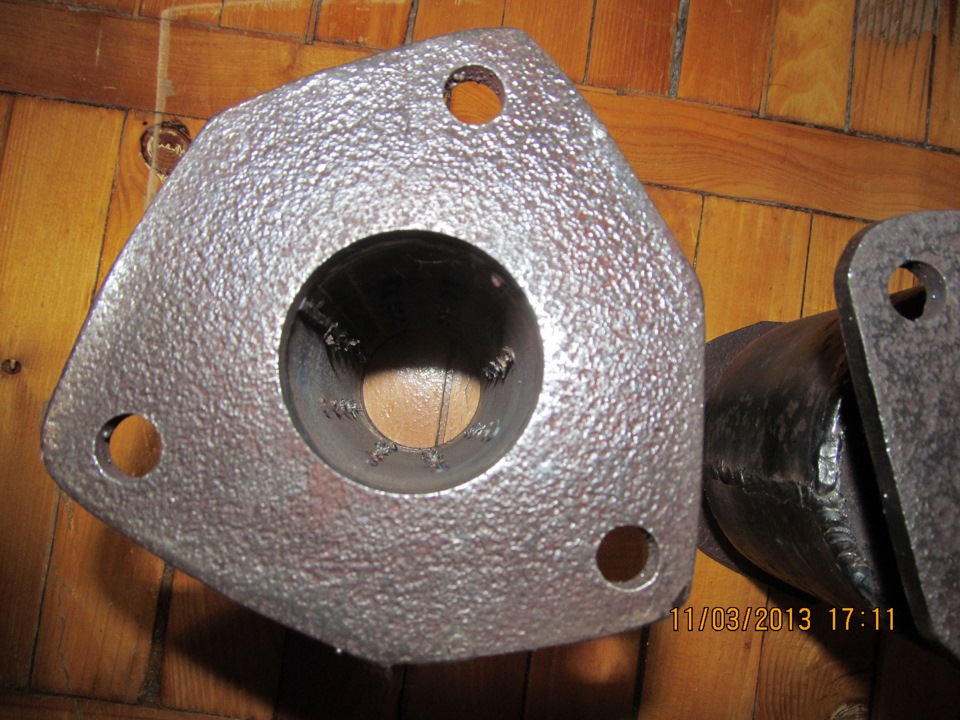 Продам дополнительный резонатор. — Chevrolet Aveo Sedan (1G), 1,5 л ...