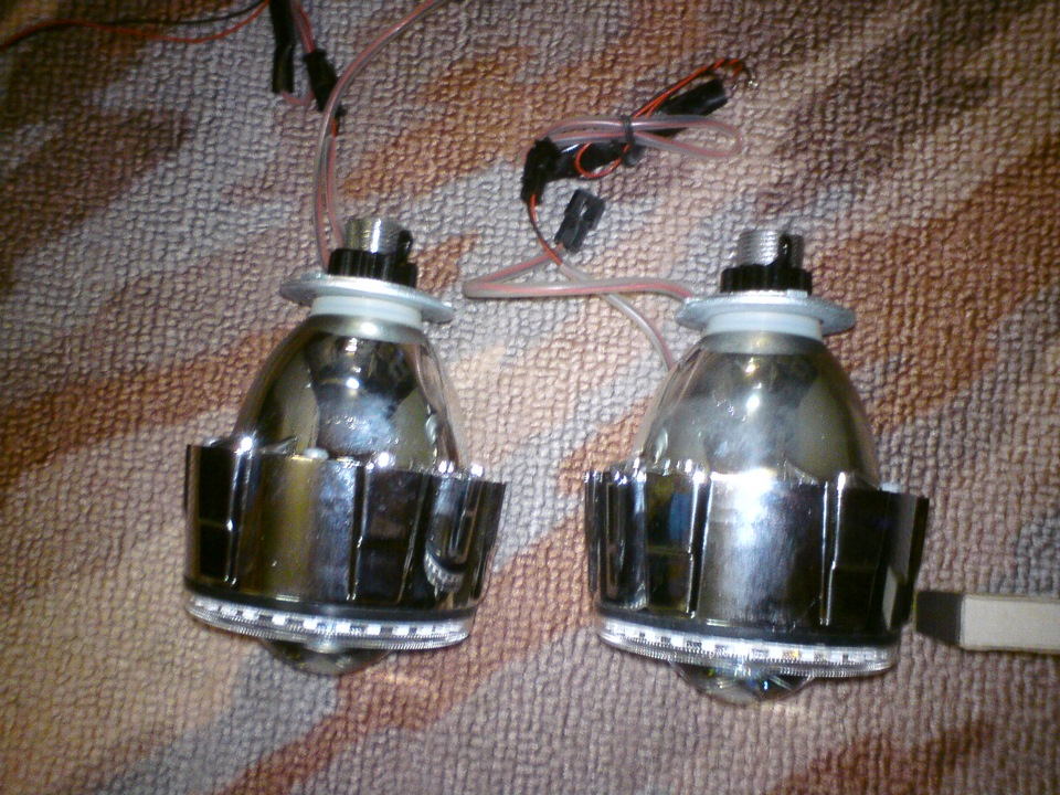 Би-ксеноновые линзы, и линзы Hella. — Hyundai Tucson (JM), 2,7 л, 2004 ...