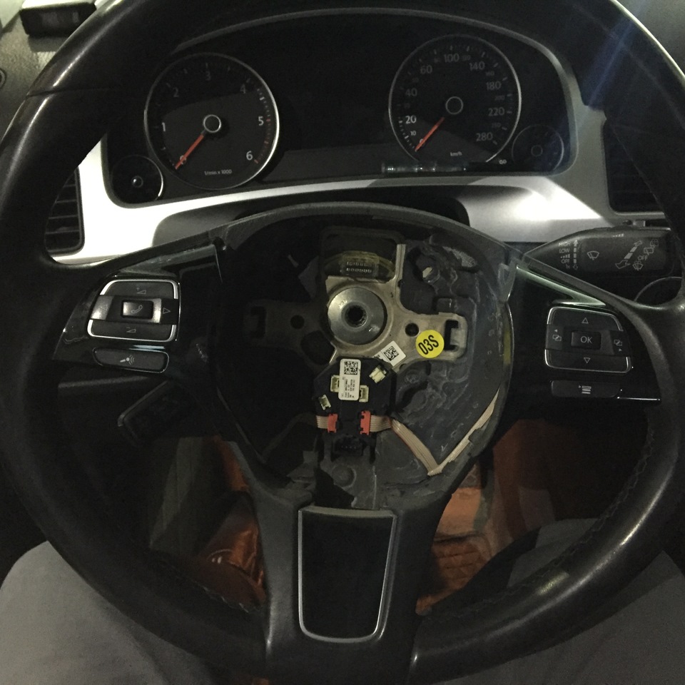 Как снять руль туарег 2008 Замена руля - Volkswagen Touareg (2G), 3 л, 2010 года стайлинг DRIVE2