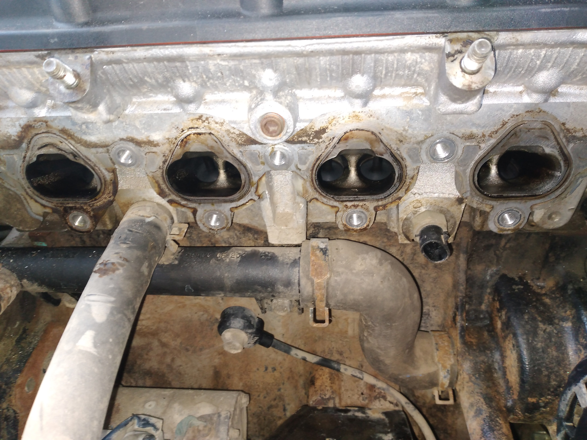 Замена прокладок впускного коллектора Lacetti 1.6 — Chevrolet Lacetti ...