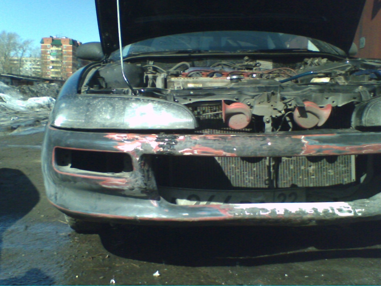 Revitalization of the bumper  - Toyota Sprinter Trueno 16 L 1992