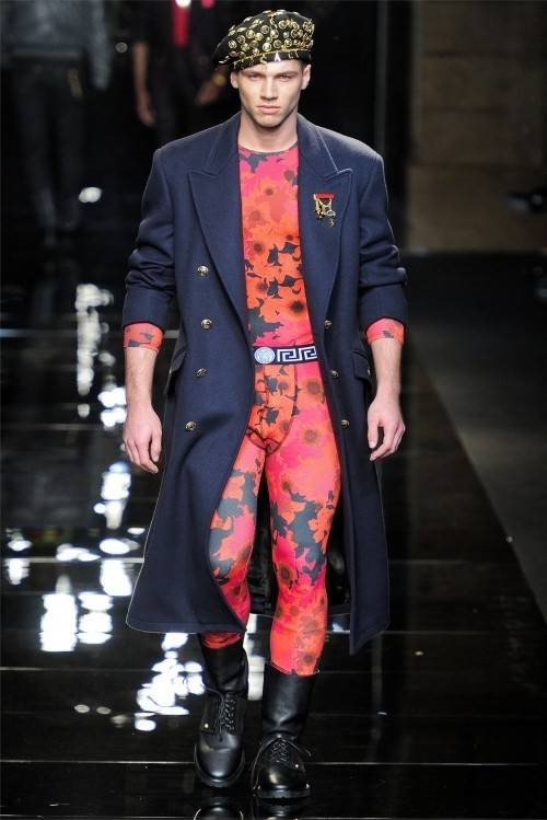 WHITE VERSACE Versace, White outfit for men, Fashion