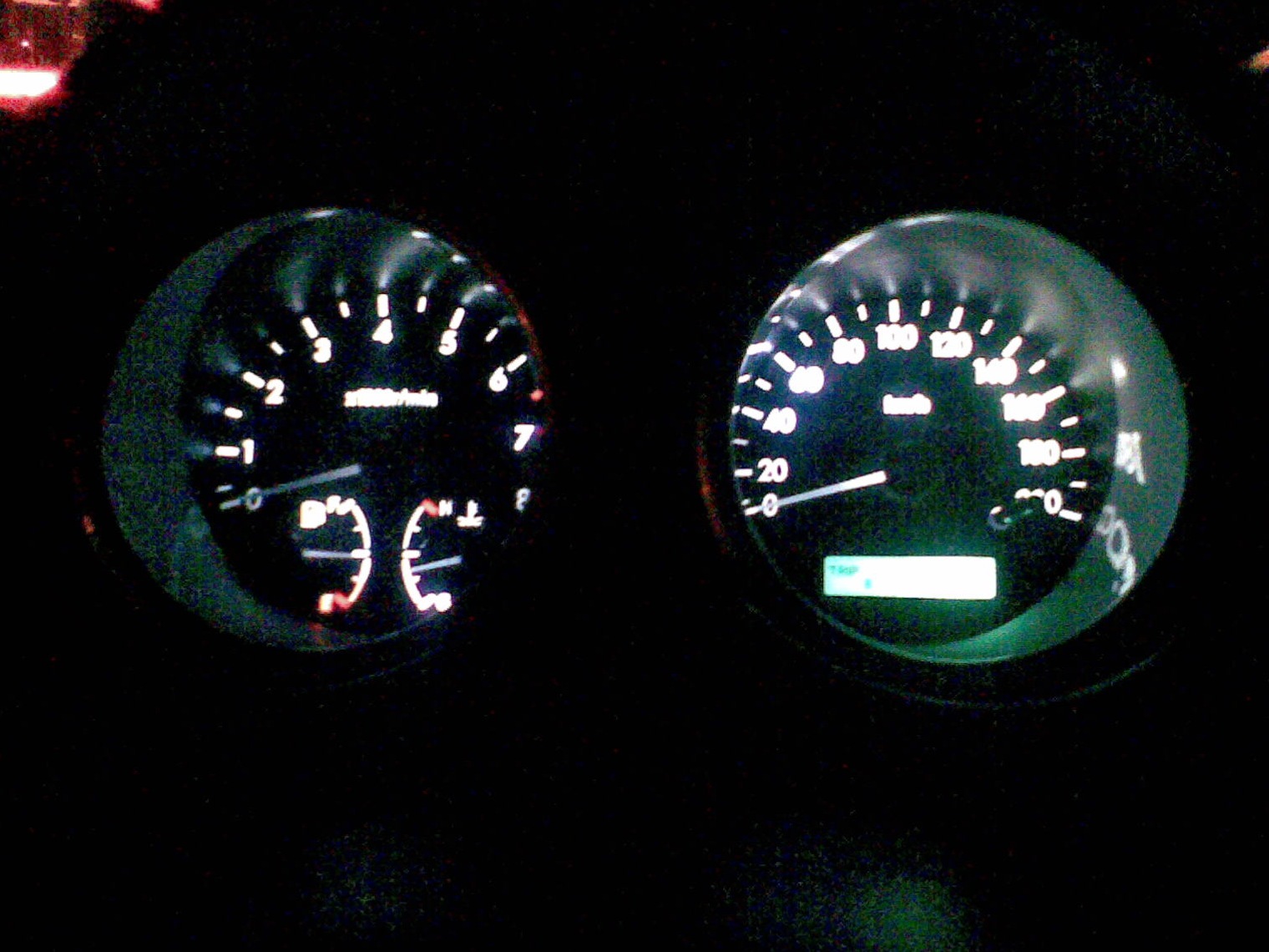 подсветка приборов авео