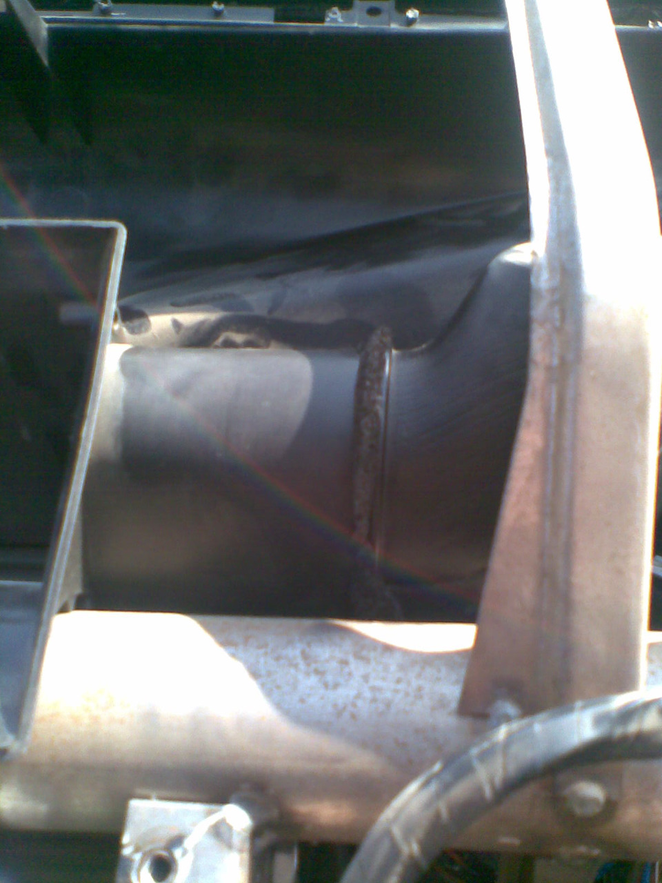 Снятие панели. Доработка воздуховодов печки. — Lada Калина хэтчбек, 1,6 ...