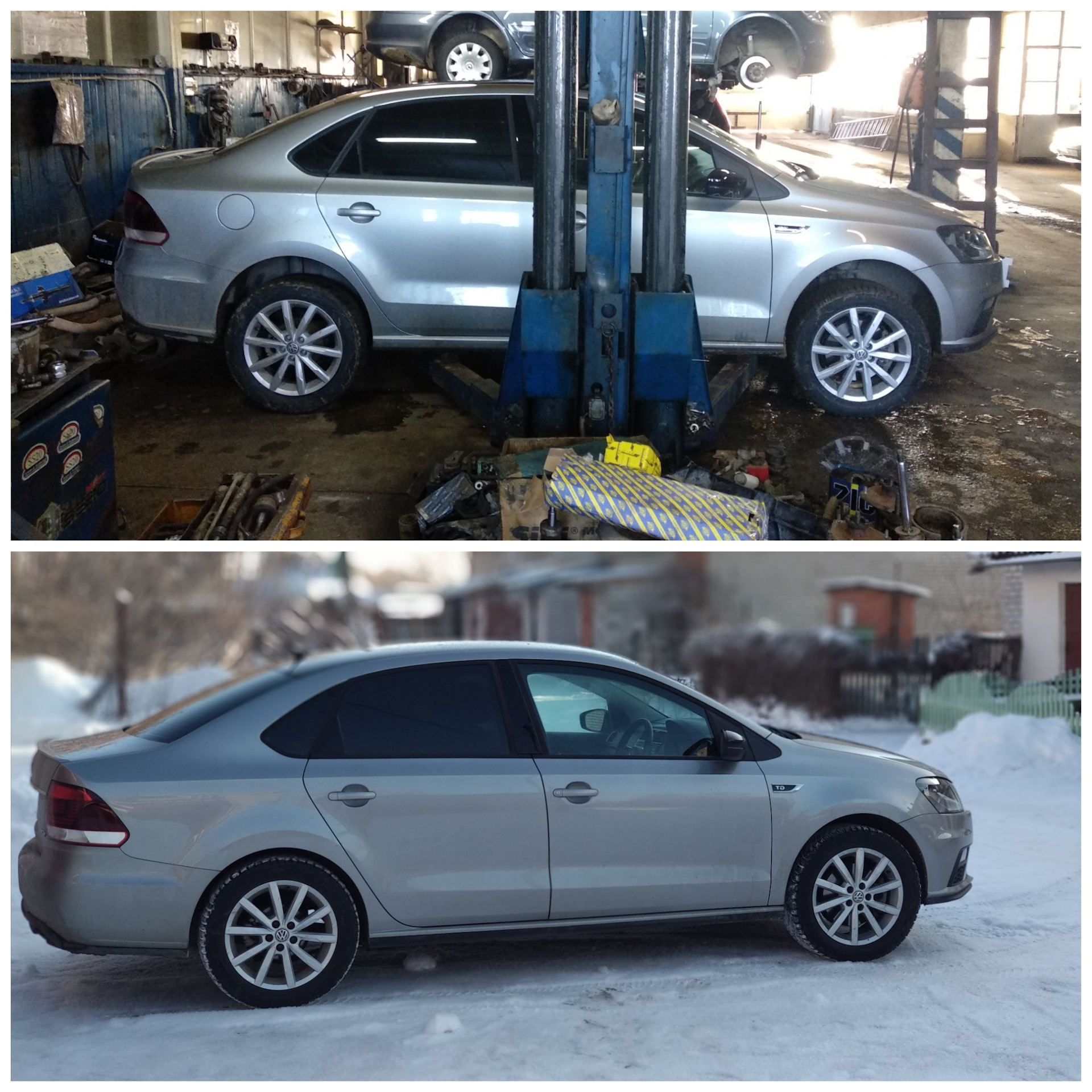 Задние пружины Lesjofors 4295053 — Volkswagen Polo Sedan GT, 1,4 л ...