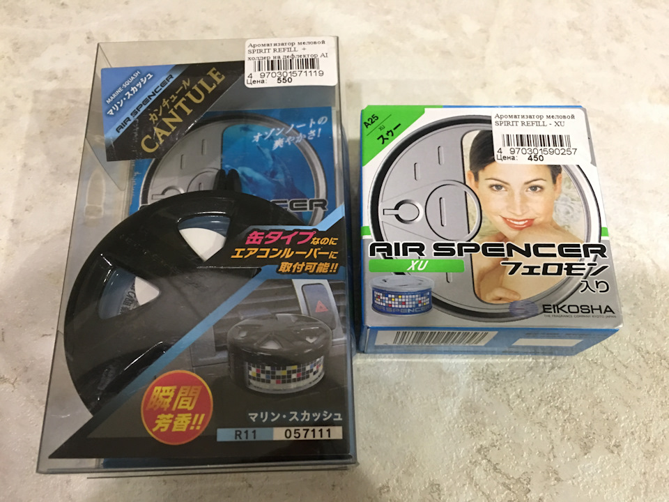 Японскому автомобилю японский ароматизатор.:) Eikosha Air Spencer ...