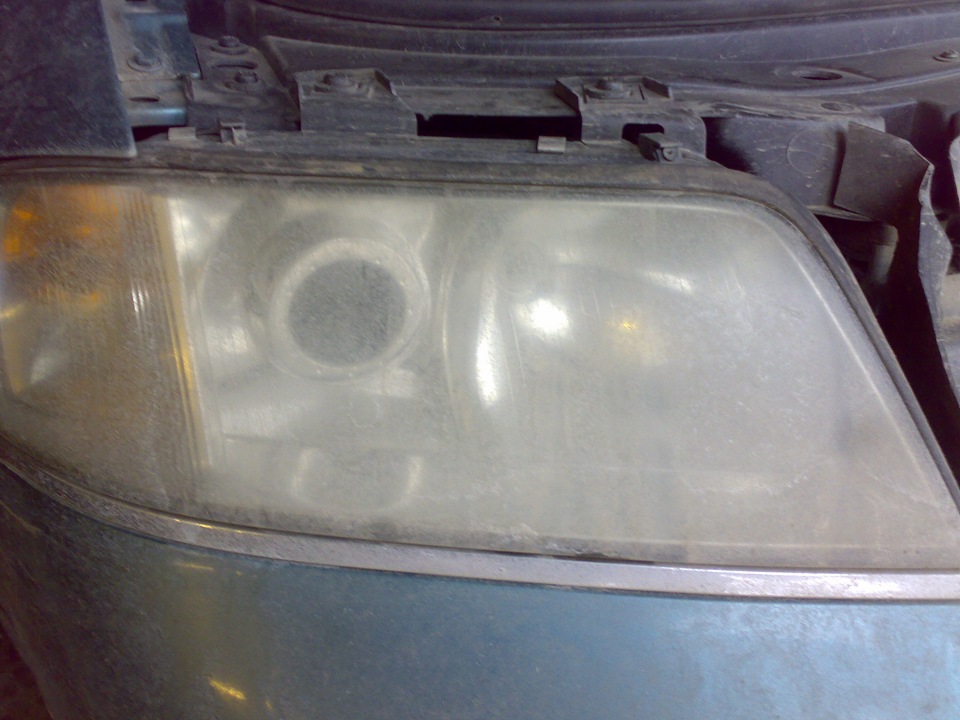 полировка фар — Audi A6 (C5), 2,8 л, 1997 года | своими руками | DRIVE2